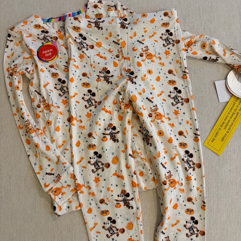 Magnetic Me Disney Halloween Spooky Season Kids Modal Pajama Set